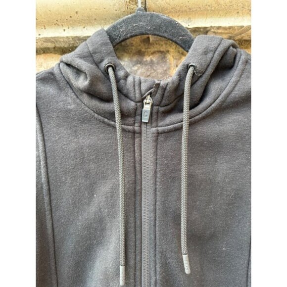 Figs On-Shift Full Zip Hoodie Black Small Women's - Picture 2 of 10